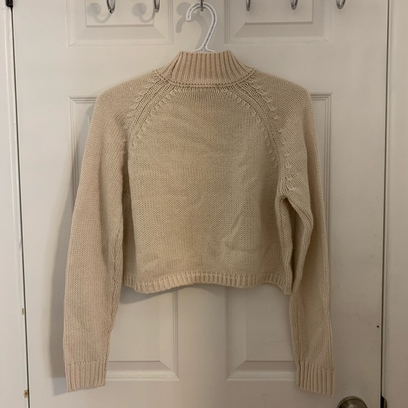 Forever21 Crop Top Turtleneck Sweater - Picture 2 of 6